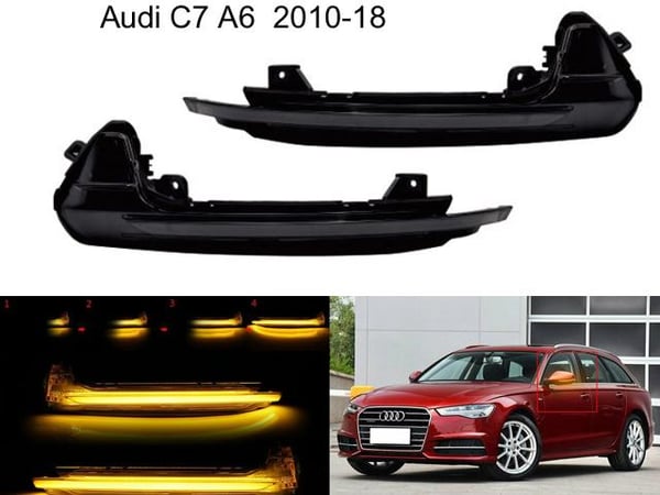 Led dynamisk blinkers Audi A6 C7 2010-2018 + Allroad 2012-18