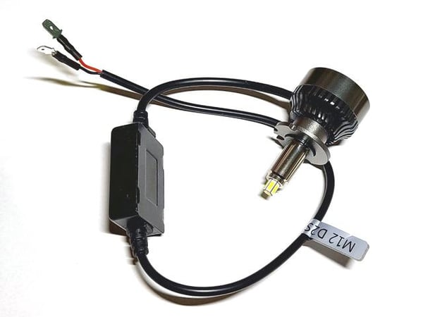 3 kpl D2Y D2H LED -sarja NBB 225 Alpha -lisävalolle, 6500 lumenia 60 W