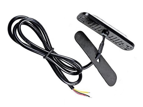 markeringsljus röda blixtljus ledlampor röd 2-pack 12v 24v led