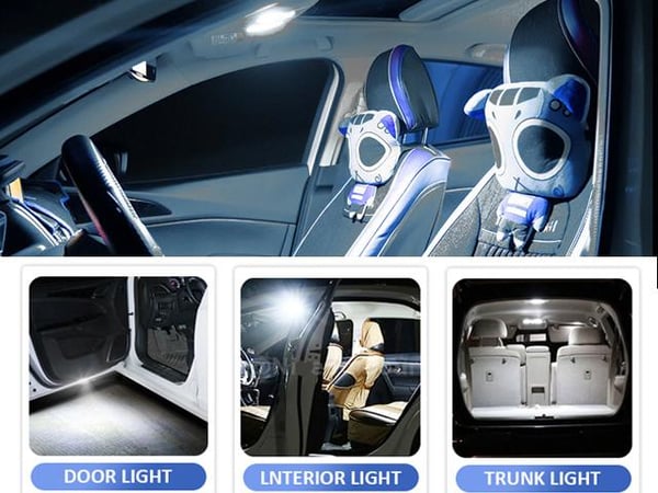 EINPARTS Canbus C5W 36 mm LED 310 lumenia 6000K 2 kpl pakkaus