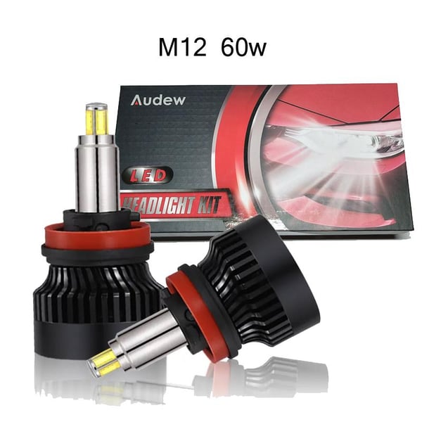 M12 60 W H9 H11 LED canbus kit 6500 lumen "Superbright"