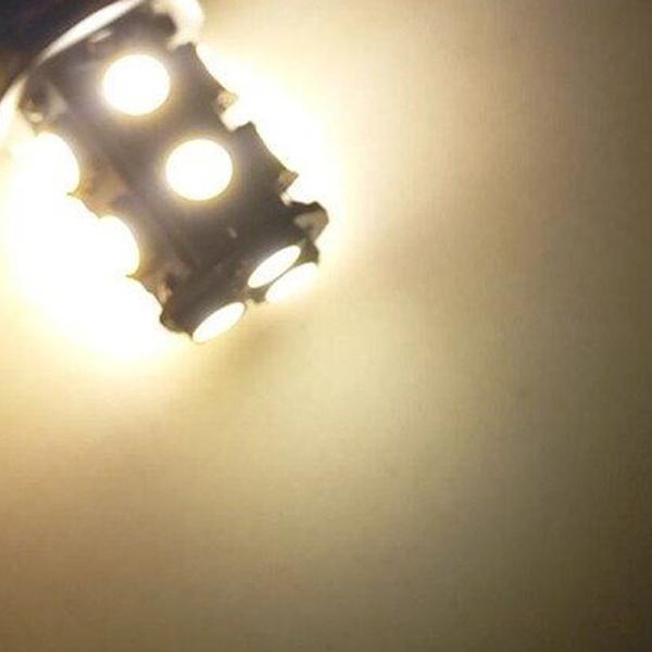 Ba15s r5w r10w 1156 Led-lamput 3000K lämmin valkoinen 2-pack .