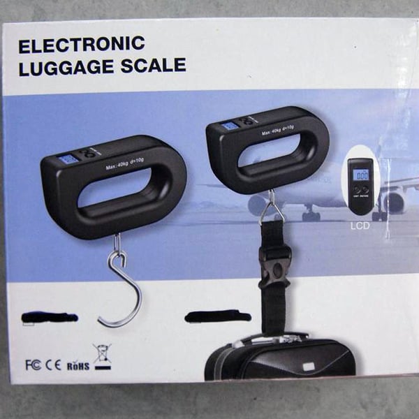 Digital våg  0 - 40kg fiskevåg även för tex bagage + annat