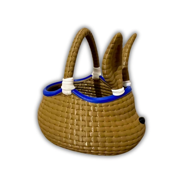 Påskefest kanin bunny ører kurv