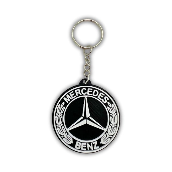 Nøkkelring emblem 50 mm tilbehør til Mercedes Benz