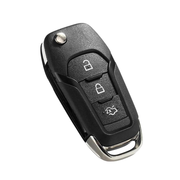 3 Knapper Focus HU101 blad nøkkelskall for Ford
