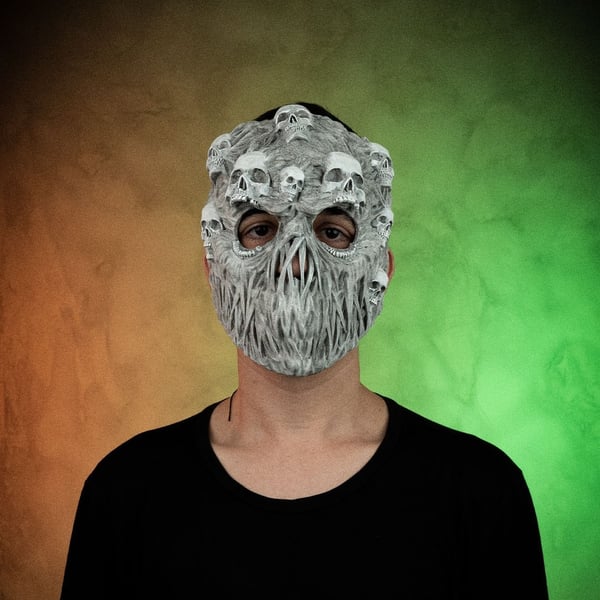 Ghoul-naamio halloween-juhlaan
