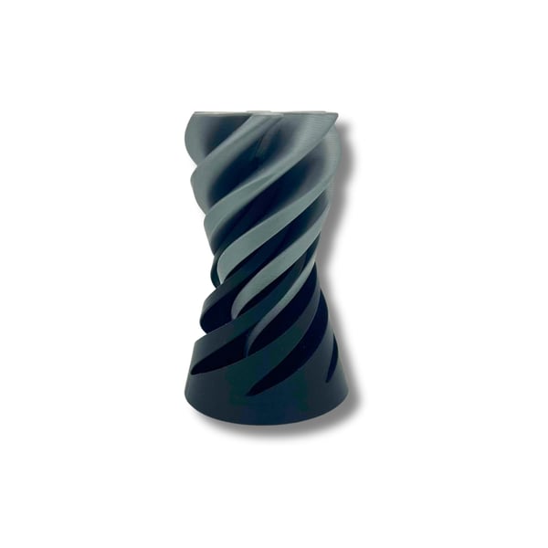 Umulig gjennomgangs spiral kjegle 3D-printet
