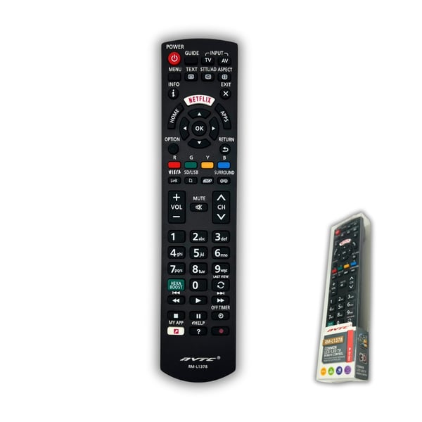 RM-L1378 TV-fjernkontroll med Netflix for Panasonic