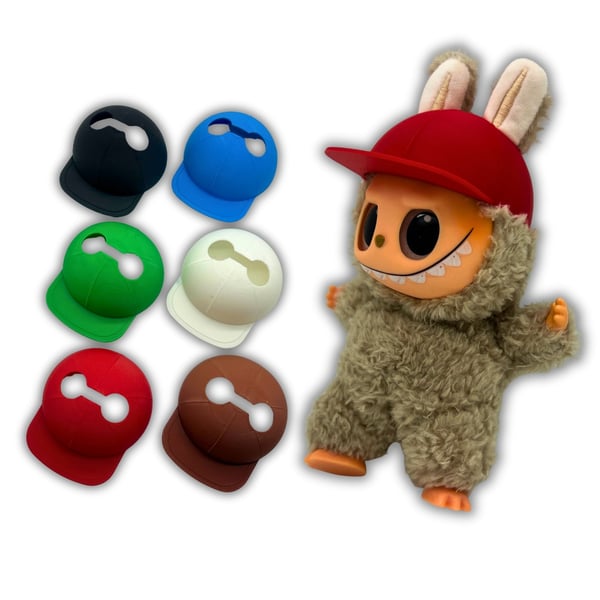 Monster Doll P-keps basebollkeps hatt tillbehör