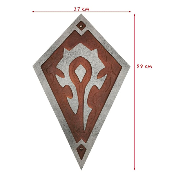 World of Warcraft inngravert treskjold