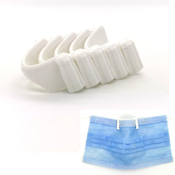 5x antifog næseklips til mundbeskyttelse / maske