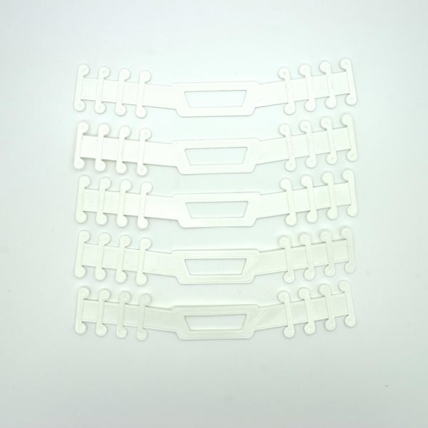 5x ørebesparende hodeklemme for maske