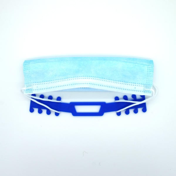 5x ørebesparende hodeklemme for maske