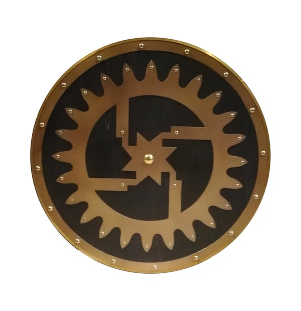 Norse Viking Gear träsköld Historisk sköld SWE48