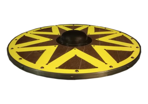 Tre / metall Norse Viking Historical Shield SWE52