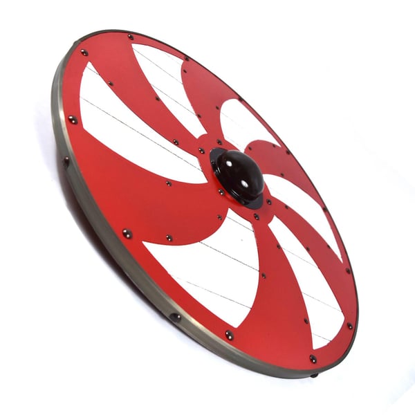 Tre/metall Medieval Raider Norse Viking Shield SWE65
