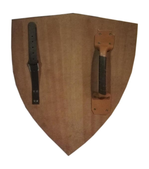 Trehus Lannister av GOT Viking Curved Shield SWE84