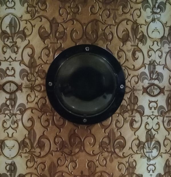 Trä Medeltida Fleur de lis Shield SWE144