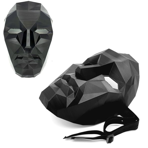Squid Game Front Man Boss cosplay Halloween festmaske