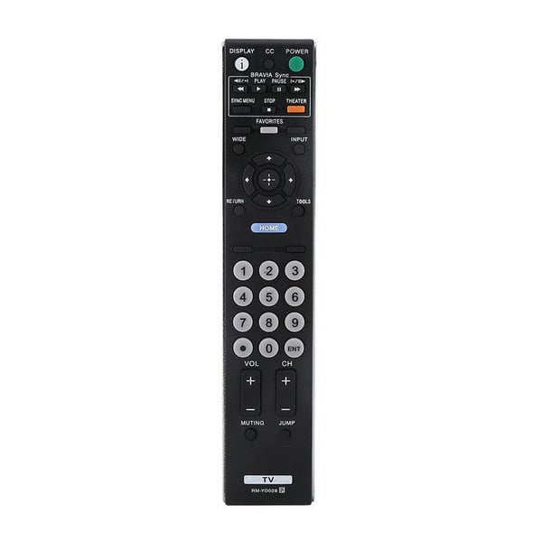Universal RM-YD028 fjernkontroll for Sony Bravia HDTV