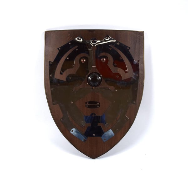 Tre / metall Legend of Zelda Curved Shield SWE90 Tre / metall Legend of Zelda Curved Shield SWE90
