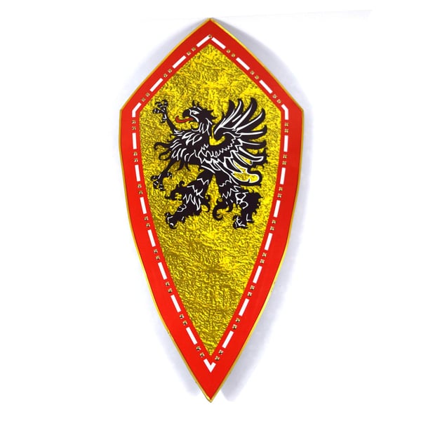 Tre middelaldersk heraldisk ørneskjold SWE166