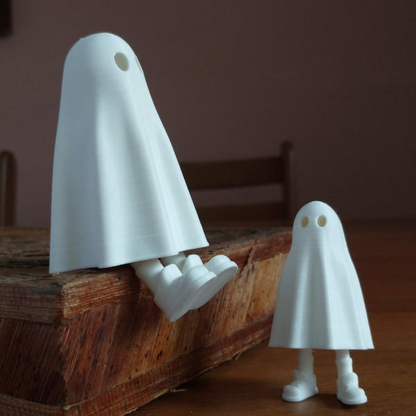 Halloween spøkelse med ben dekorasjon festleketøy