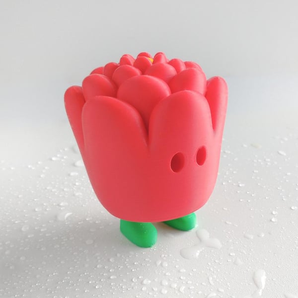 Elsker Zou3D roseblomst med ben