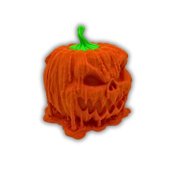 Halloween-gresskar-smeltende spøkelse Candy Bowl/Night Light 2