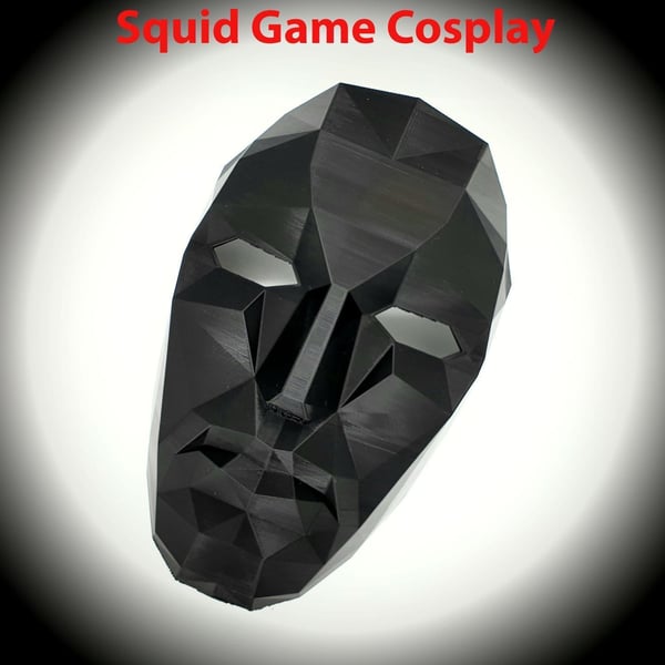 Squid Game Front Man Boss cosplay Halloween festmaske