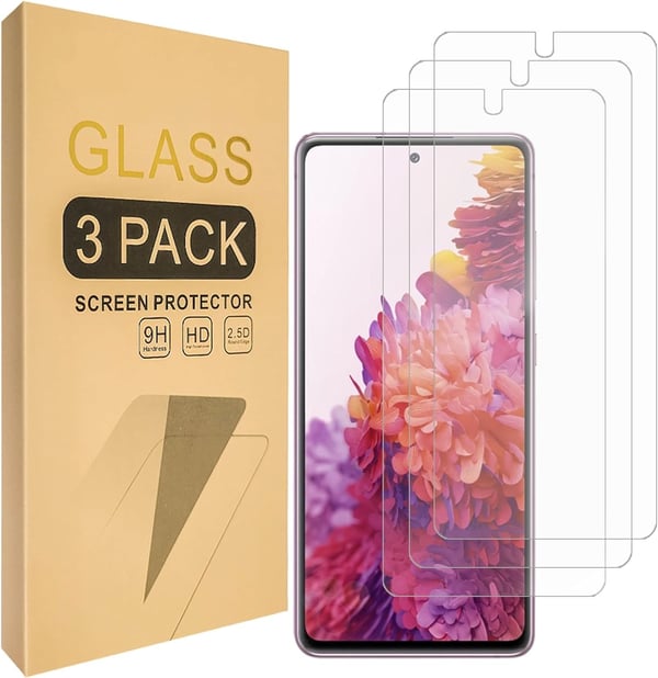 3x Herdet glassdeksel Samsung S20 FE Full Fit, fingeravtrykk 3x Herdet glassdeksel Samsung S20 FE Full Fit, fingeravtrykk