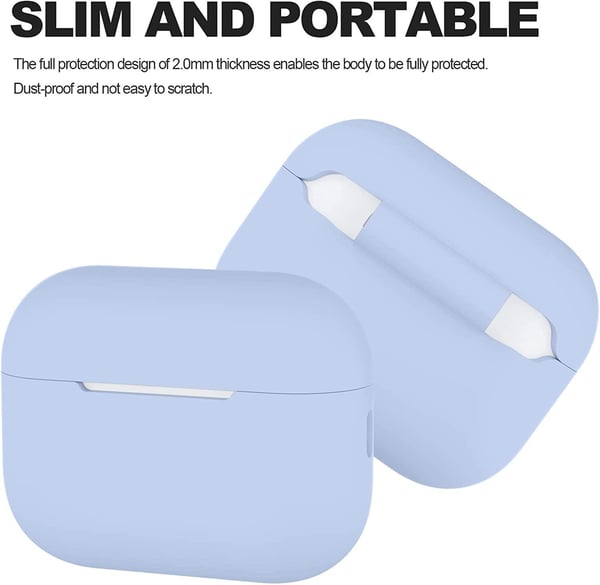 2x Blue Airpods PRO 2 Silikone skal