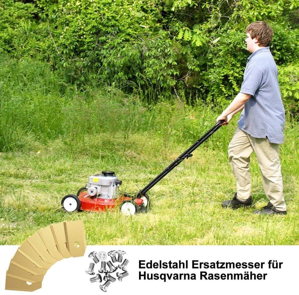 30-pakning Titanium Blade til Husqvarna Automower, Gardena, Mecc