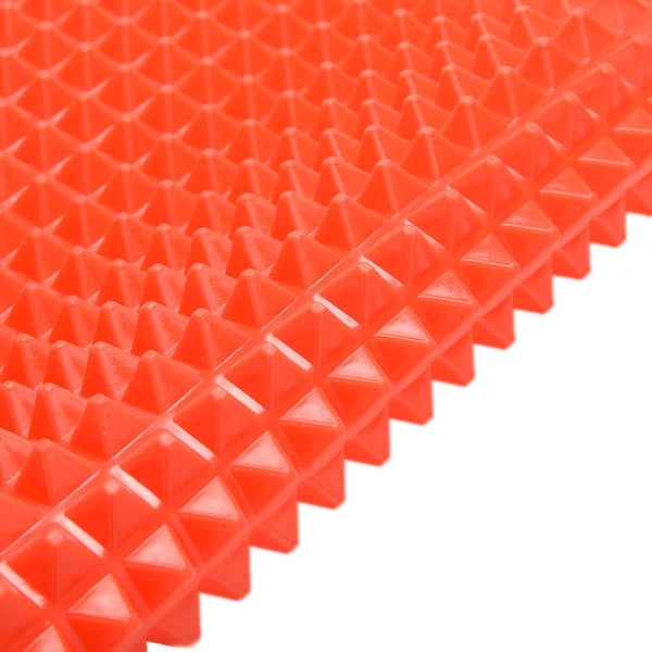 Non-Stick silikone ovnmåtte, pyramideformet sund madlavning.
