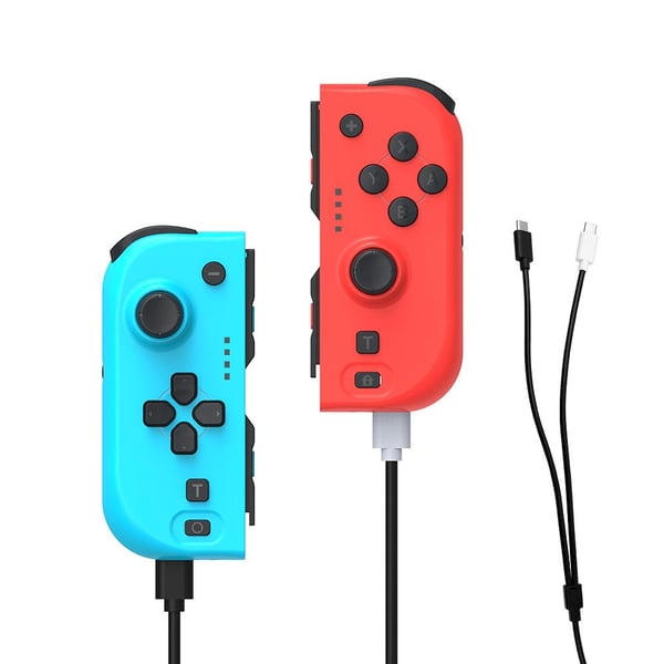 Joy Pad-kontrollere Kompatibel med Nintendo Switch rød og blå