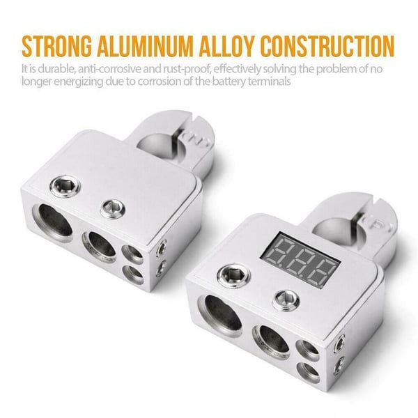 2x akunpidikkeet LCD -näytöllä. Yleinen