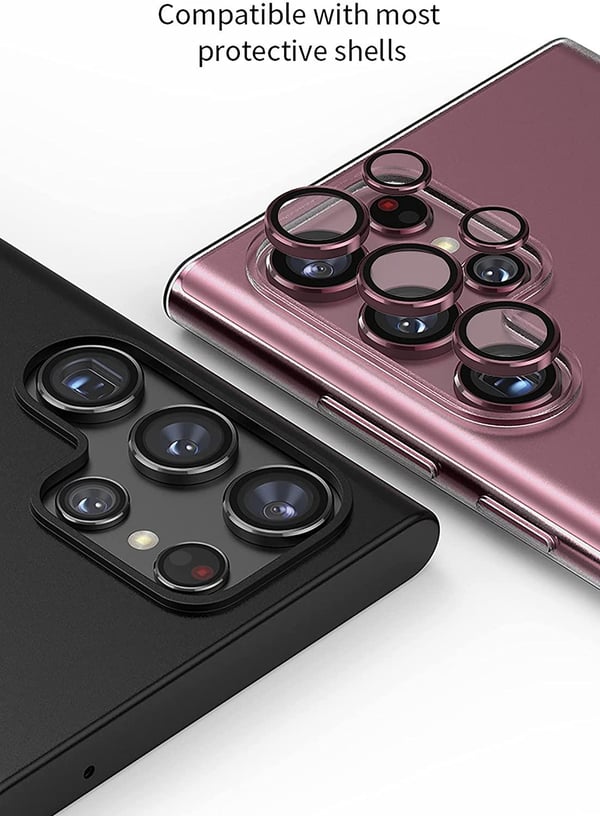 Grønt Samsung S22 Ultra kameralinsedeksel
