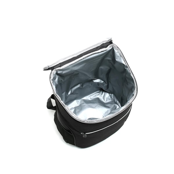 20L fleksibel kjøleryggsekk med Extra Space Black