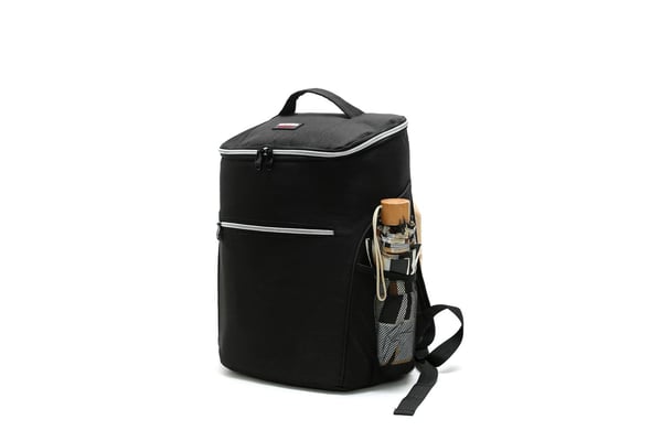 20L fleksibel kjøleryggsekk med Extra Space Black