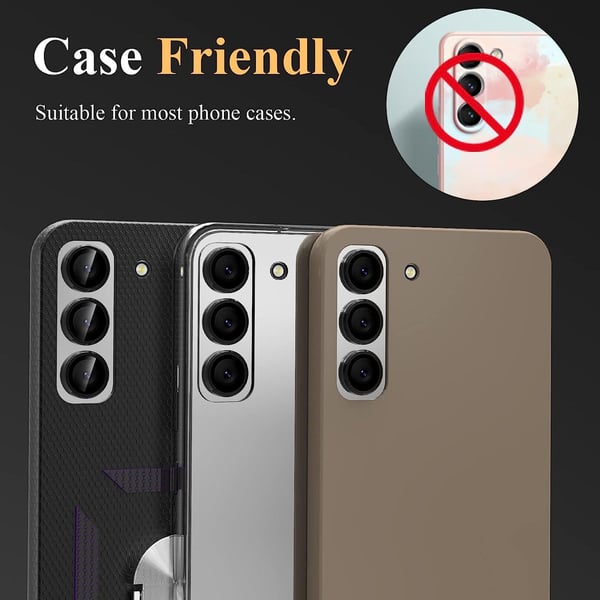 Sort Samsung S23 / S23 Plus kamera linsecover