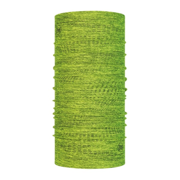 BUFF DRYFLX R-YELLOW FLOUR, buff med instickade reflextrådar