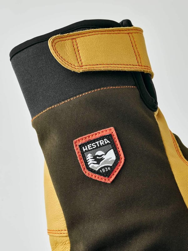 HESTRA ERGO GRIP ACTIVE 5-FINGER Dark Forest/Natural Brown