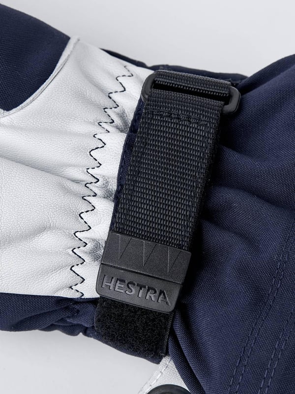 HESTRA ARMY LEATHER HELI SKI MITT marin