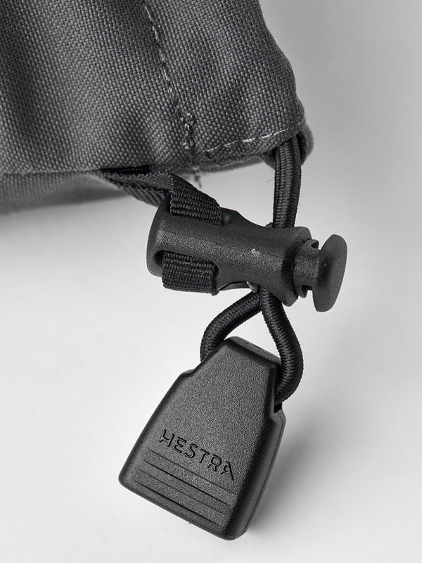 HESTRA ARMY LEATHER HELI SKI MITT grey