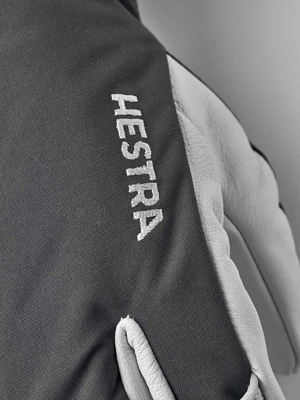 HESTRA ARMY LEATHER HELI SKI 3-FINGER grey