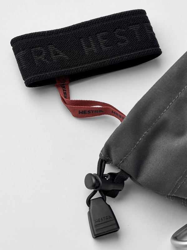 HESTRA ARMY LEATHER HELI SKI 3-FINGER grey