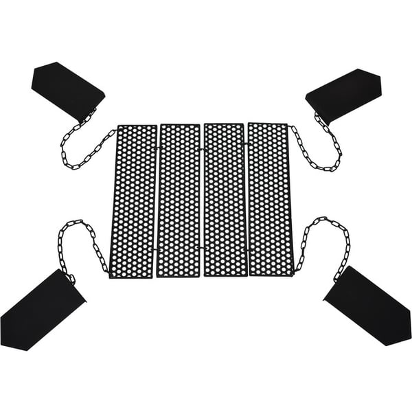 HÄLLMARK ELDGALLER 44 x 44 cm, eldgaller snö, eldunderlag snö, grillunderlag snö