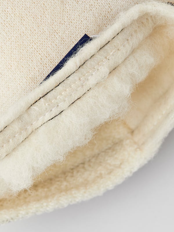 HESTRA HELI SKI WOOL LINER 5-FINGER Offwhite, Hestra Heli Ski innerhandske ull