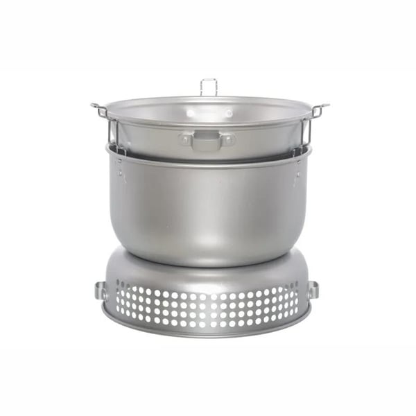 spritkök prepping, gaskök, BRIV STORMKÖK LARGE (OREGON TRAIL CAMPING COOKSET L)